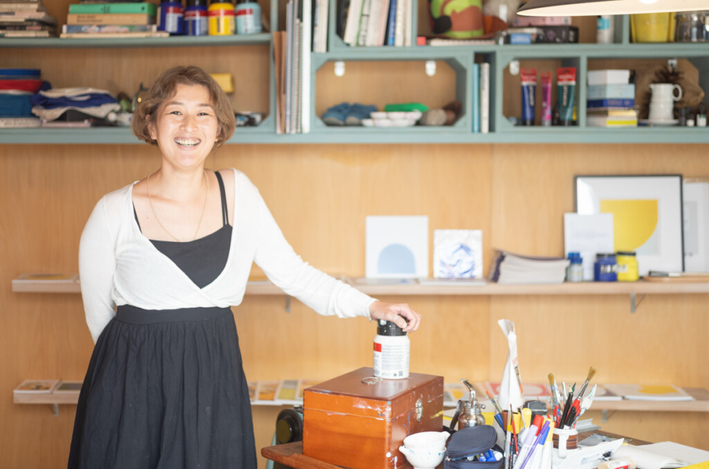 グラフィックデザイナー・中西幸帆(Sachiho Nakanishi)