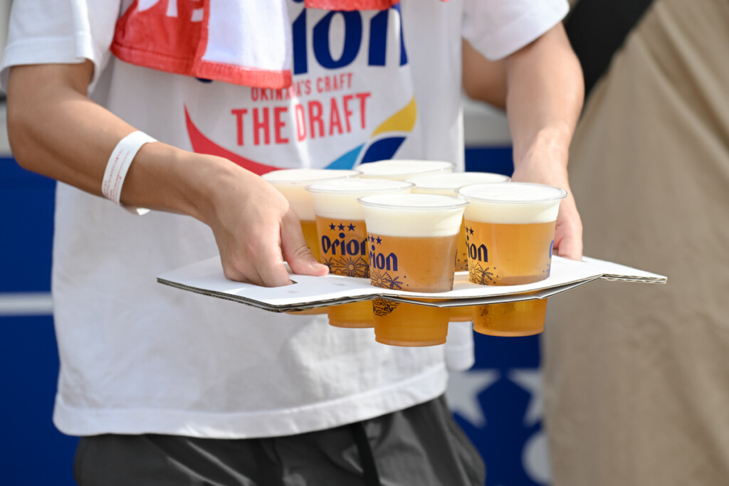 オリオンビアフェストでのオリオンビール