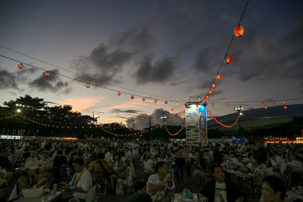 オリオンビアフェストの櫓