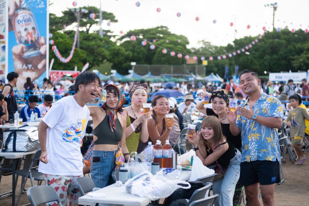 オリオンビアフェストの参加者