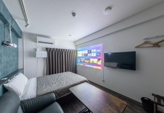 沖縄県名護市にあるホテル客室